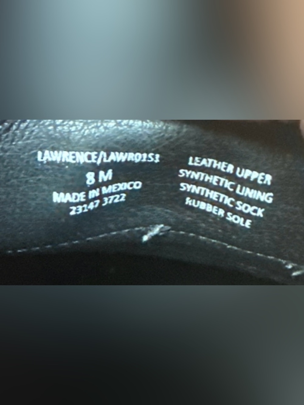 Steve Madden Lawrence Black Leather Chunky Lug Sole Loafers Size 8M - Picture 5 of 5